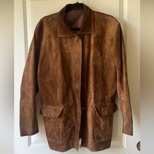 Brown Suede Jacket